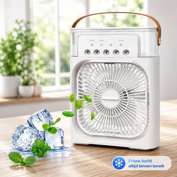 Mini Aircooler | Verkoeling op je bureau in seconden