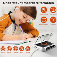 Draagbare cd-speler met Bluetooth